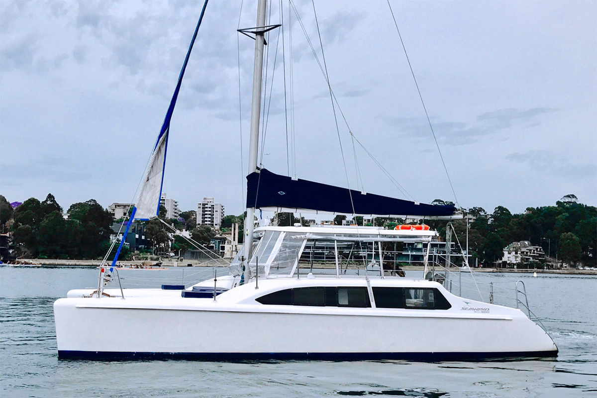 Nevaeh catamaran from GC Sailing Charters