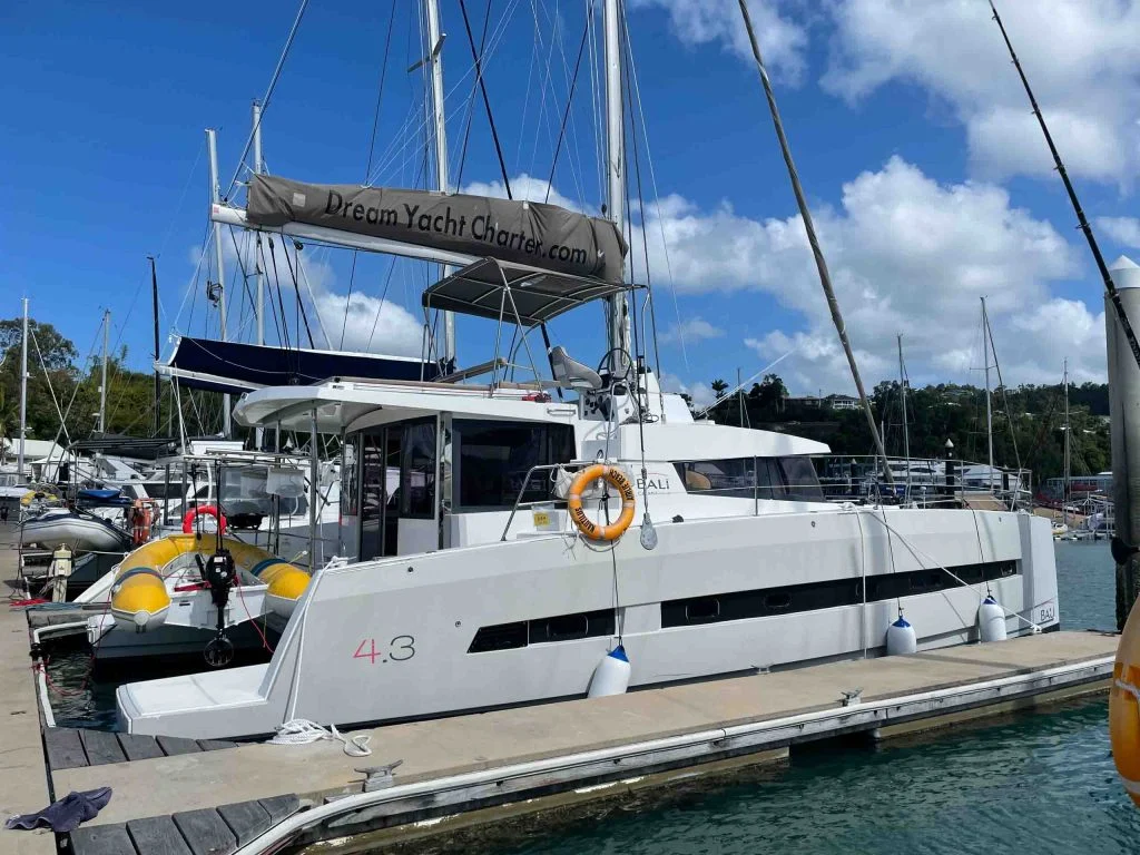 Nautilus Bali 4.3 sailing catamaran in the Whitsundays