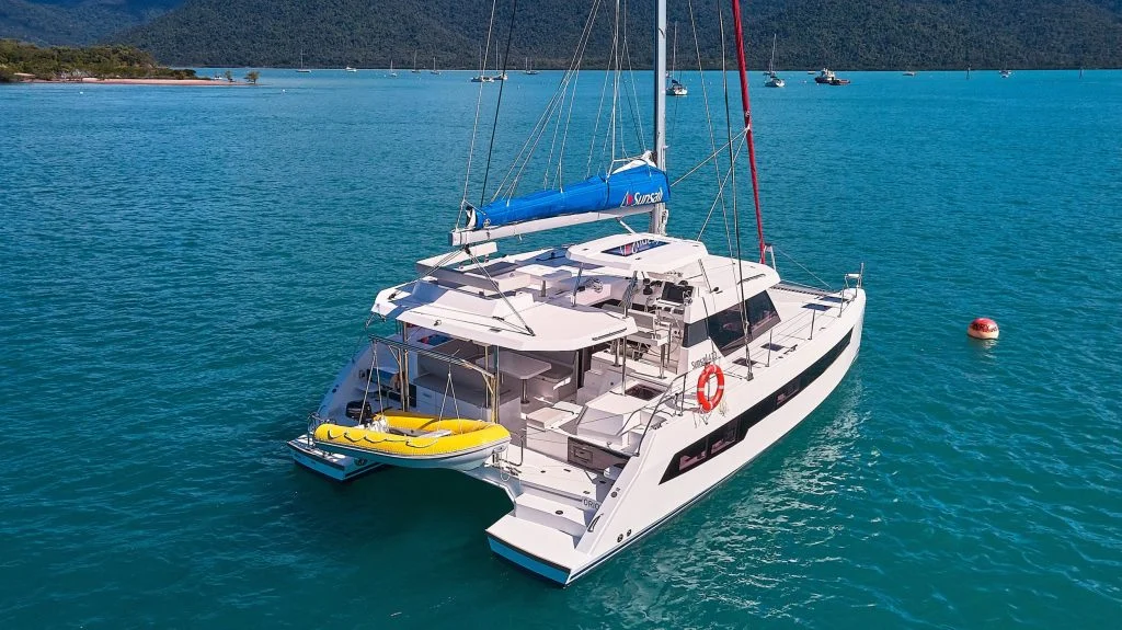 Orion charter catamaran in the Whitsundays