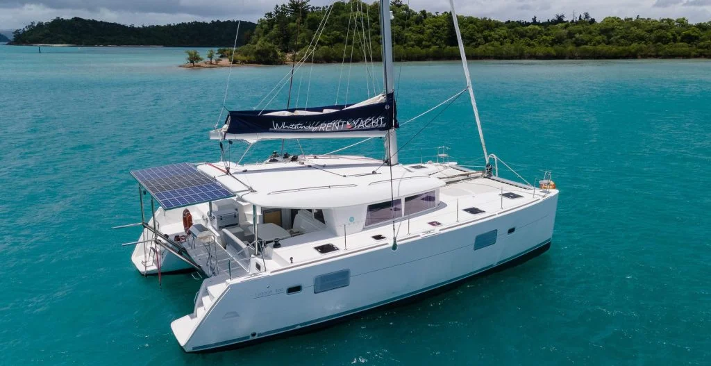 Chantilly sailing yacht in the Whitsundays