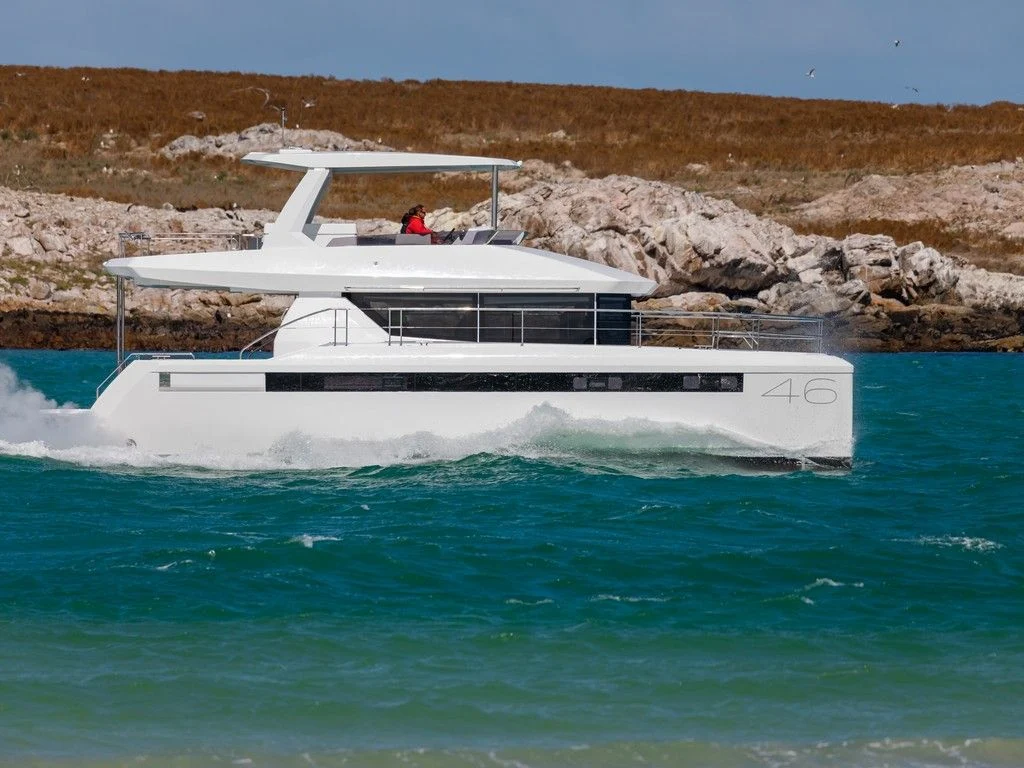 Rufus Leopard 46 sailing catamaran in the Whitsundays