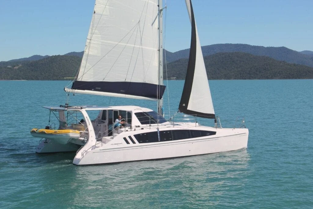 Jakdec Seawind 1160 sailing catamaran in the Whitsundays